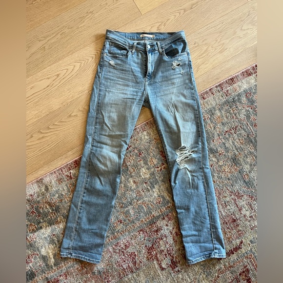 Levi's Denim - Levi’s high rise straight jean